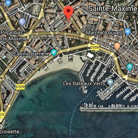 Perle Rare A 250M De La Plage ! Climatise Avec Parking, Balcon & Wifi Сент-Максим Экстерьер фото